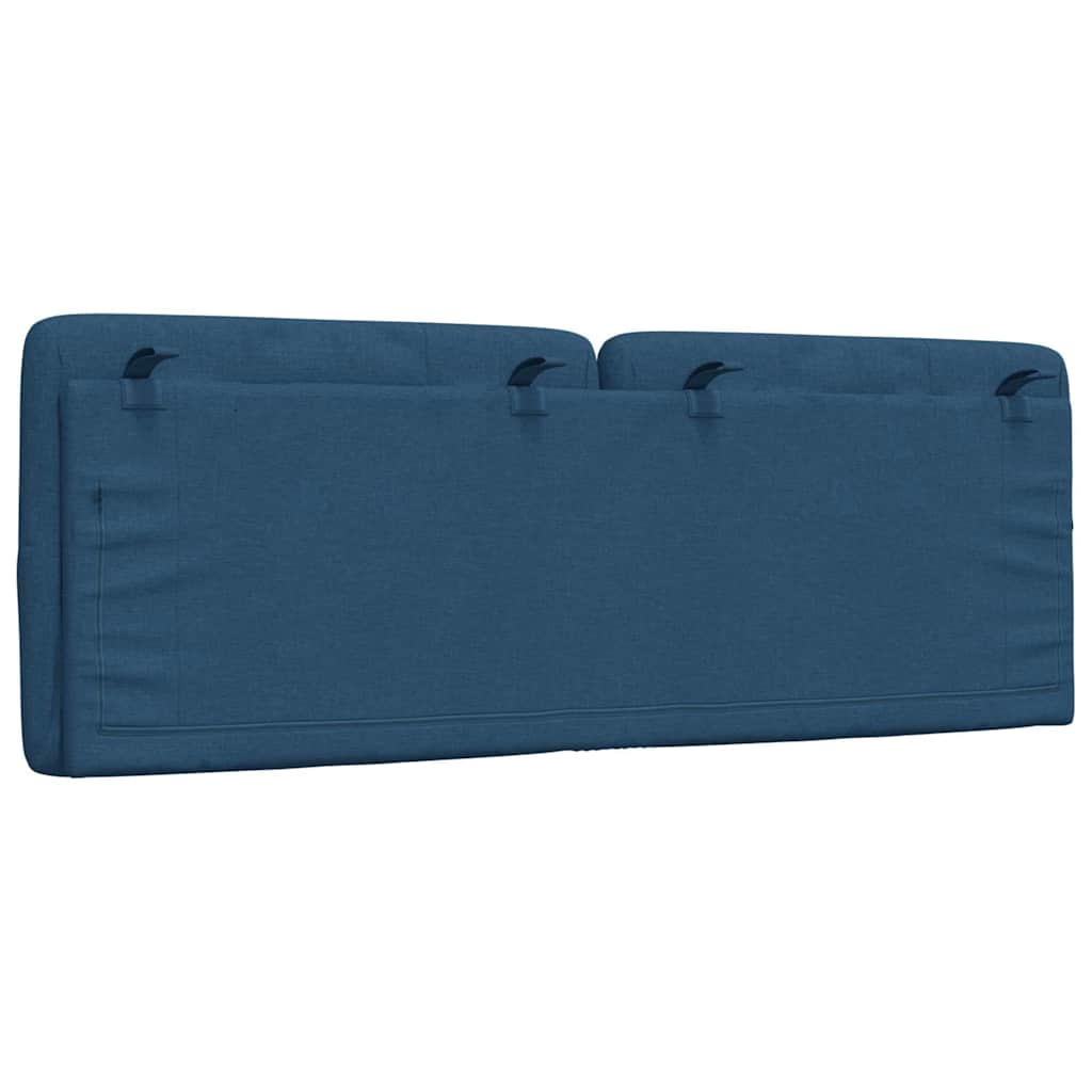 Jastuk za uzglavlje plavi 140 cm od tkanine