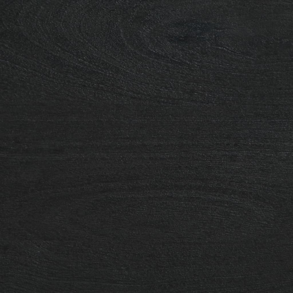 Komoda 2 kom crna 60 x 33 x 75 cm konstruirano drvo