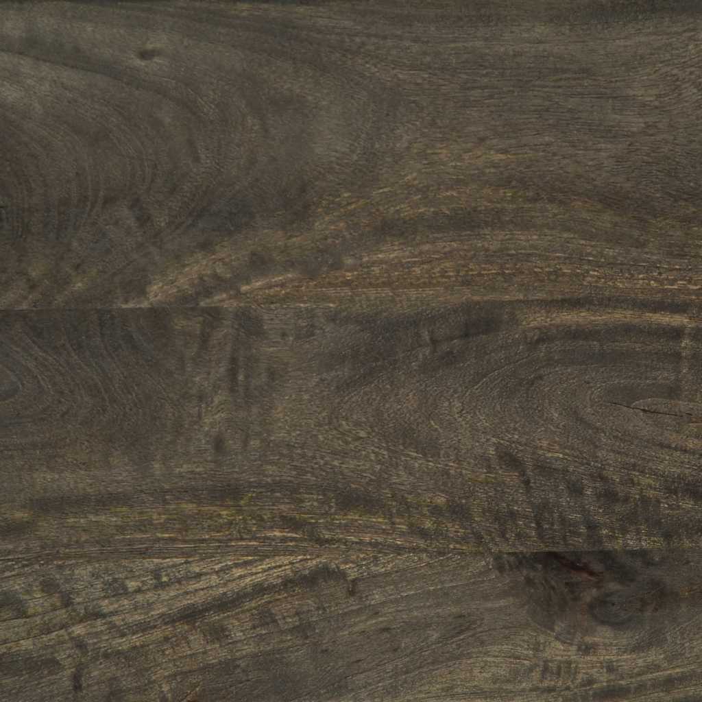 Komoda od 3 komada crna 60x33x75 cm Puno drvo Mango