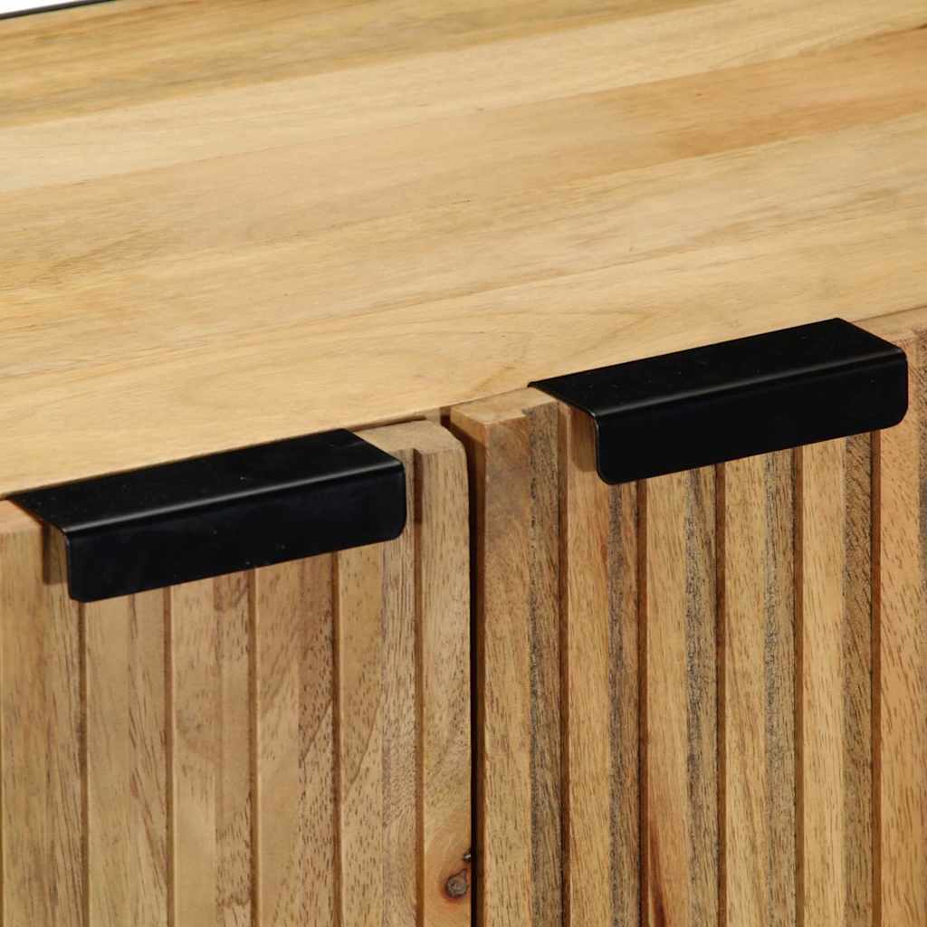 Komoda od 3 komada smeđa 60x33x75 cm Puno drvo Mango