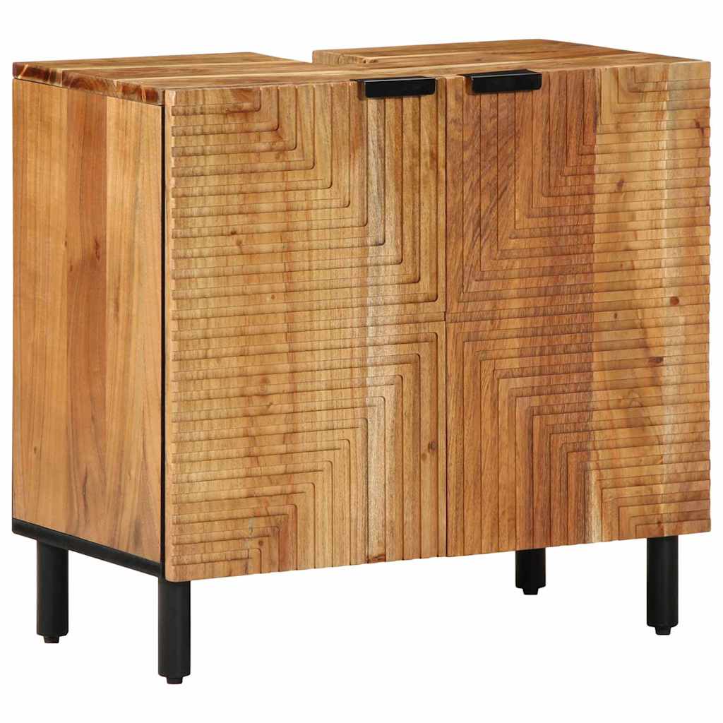 Set ormarića za kupaonicu 3 kom. Prirodna 38 x 33 x 160 cm