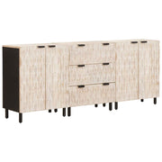 Kreveta 3 pcs Finš bijelog pranja 180 x 33 x 75 cm