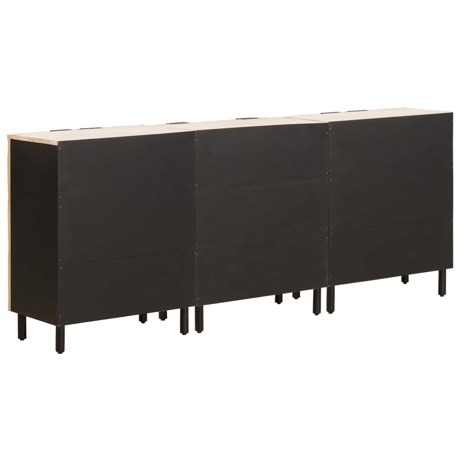 Kreveta 3 pcs Finš bijelog pranja 180 x 33 x 75 cm