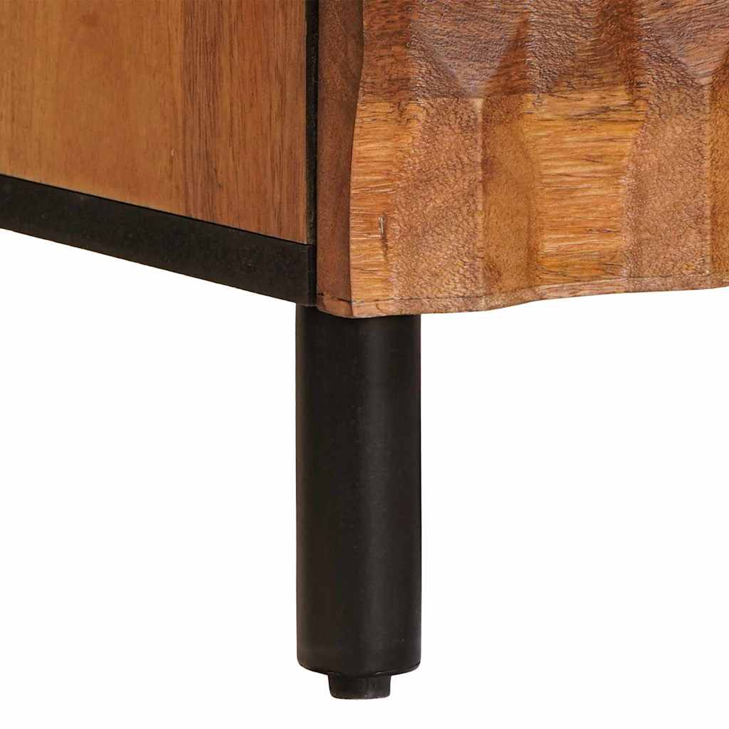 Kreveta 2 pcs Finš acacije smeđa 60 x 33 x 75 cm