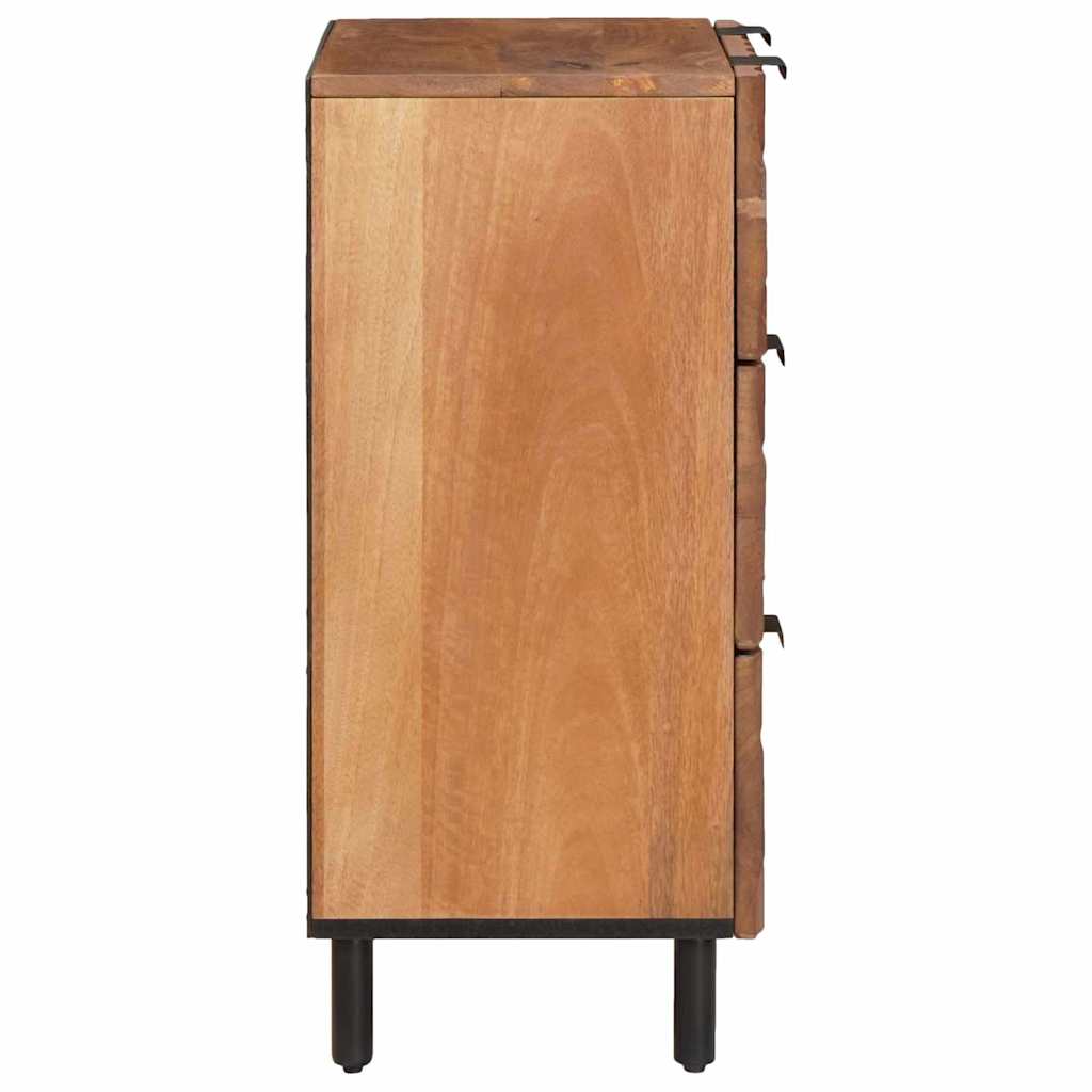 Kreveta 2 pcs Finš acacije smeđa 60 x 33 x 75 cm