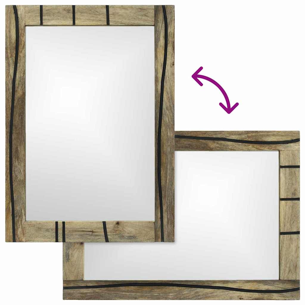 Set namještaja za kupaonicu 2 pcs Smeđa Konstruirano drvo