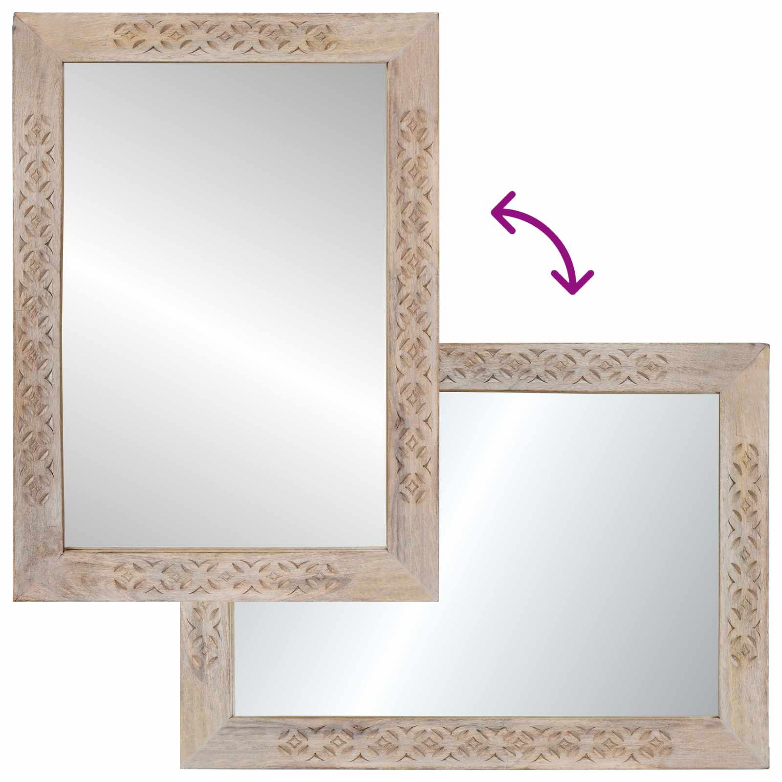 Set namještaja za kupaonicu 2 pcs Bijelo Konstruirano drvo