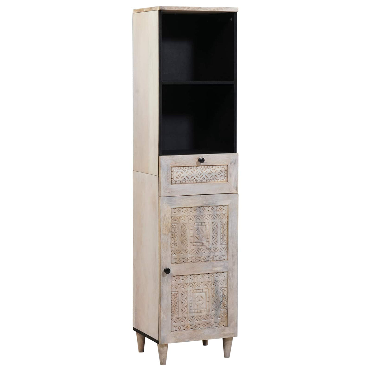 Set namještaja za kupaonicu 3 pcs Bijelo Konstruirano drvo