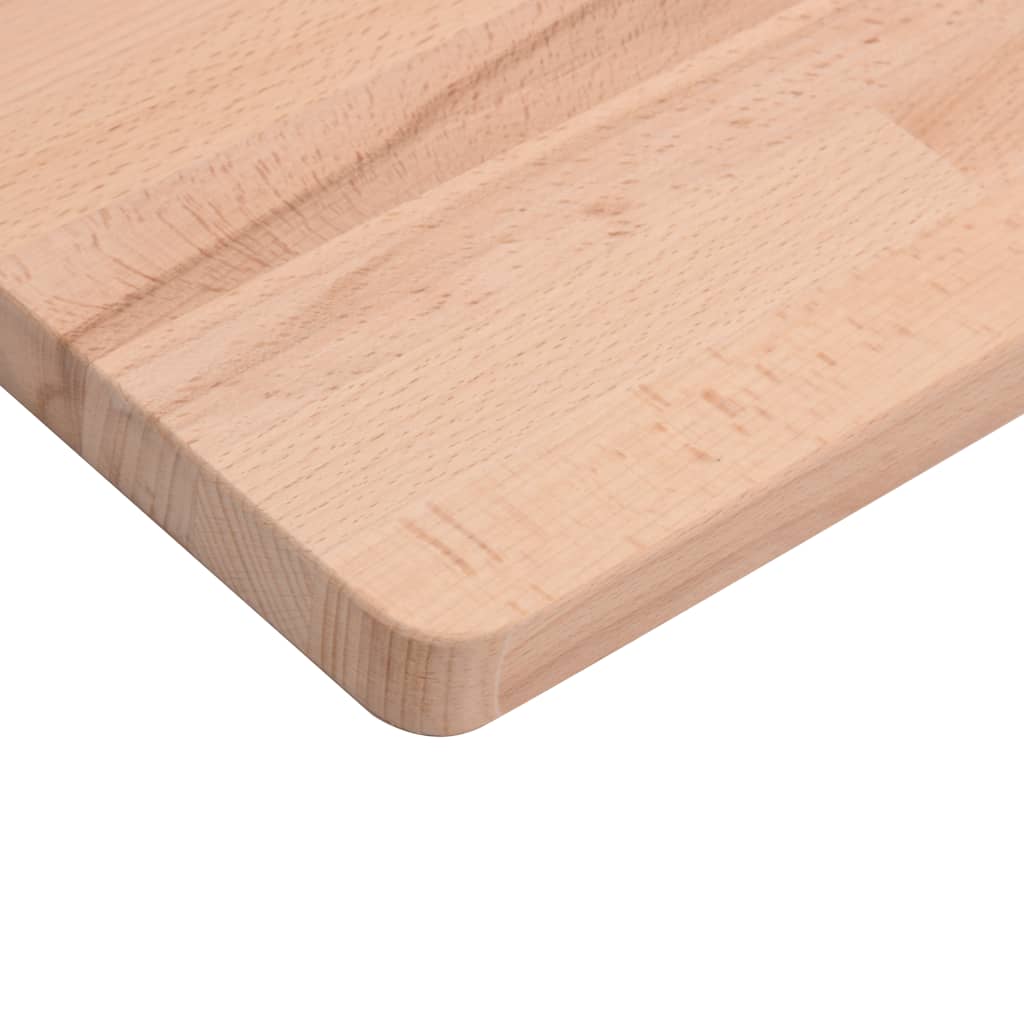 Radni stol 100 x 60 x 81,5 cm od masivne bukovine pravokutni