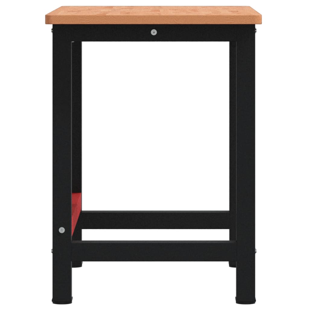 Radni stol 100 x 60 x 81,5 cm od masivne bukovine pravokutni