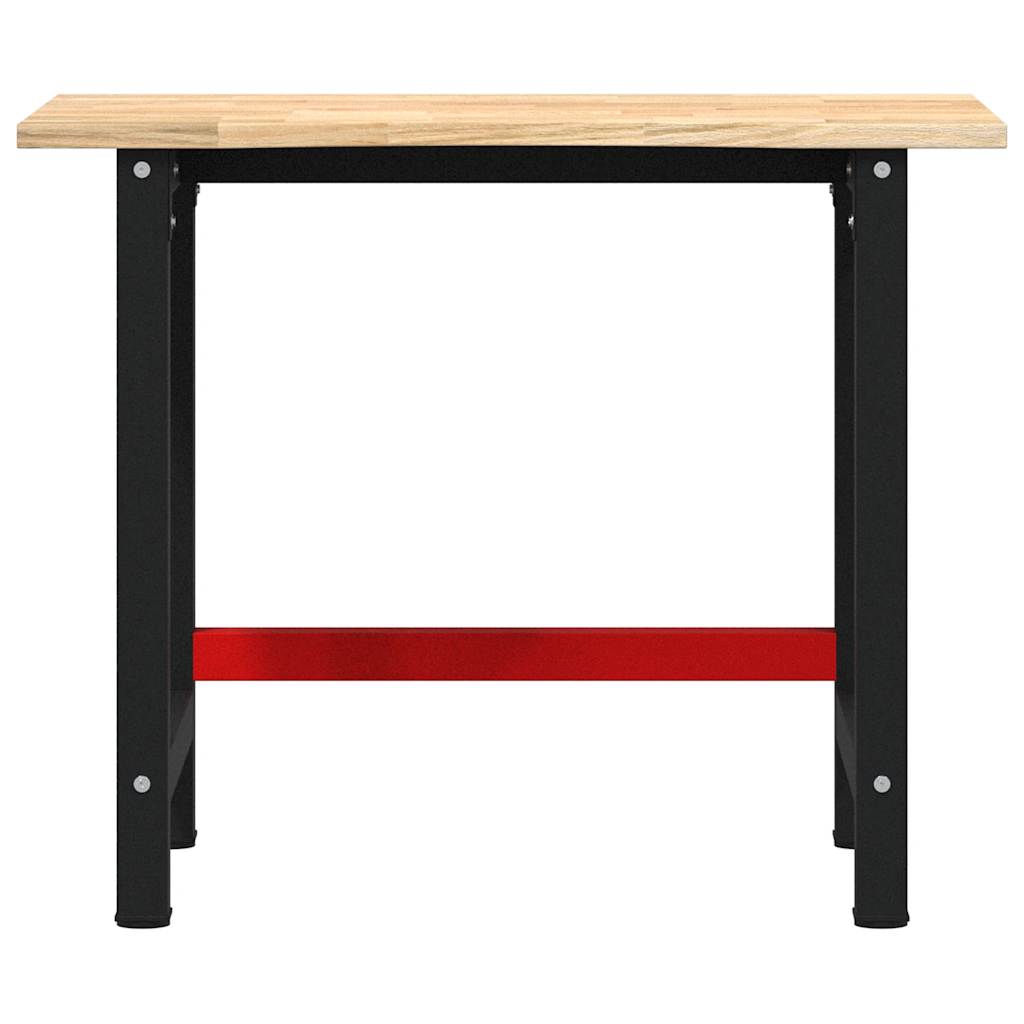 Radni stol 100x60x81,5 cm puno drvo hrast