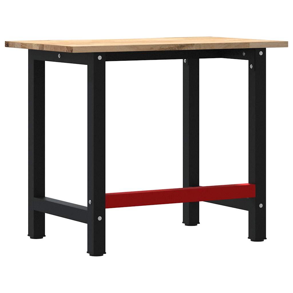Radni stol 100x60x81,5 cm puno drvo hrast