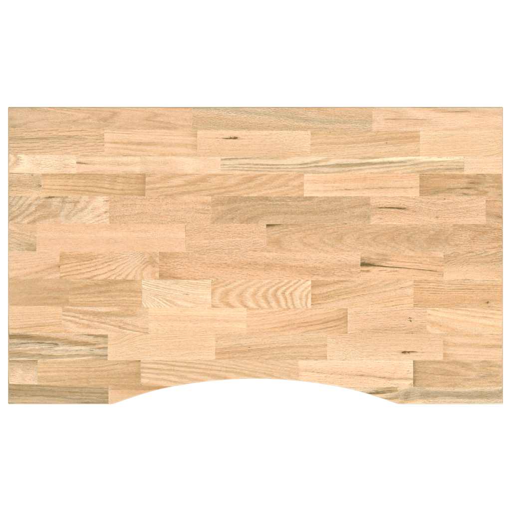 Radni stol 100x60x81,5 cm puno drvo hrast