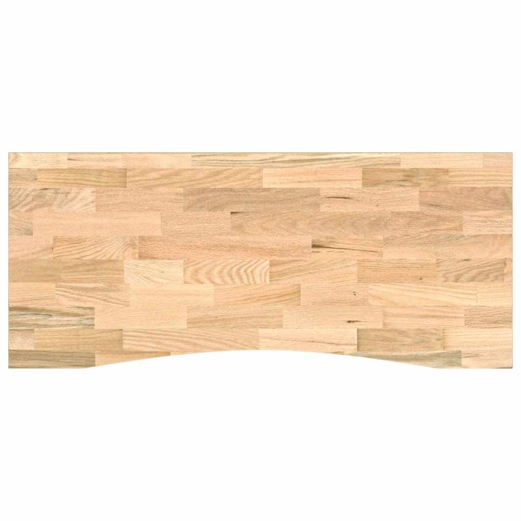 Radni stol 140x60x81,5 cm puno drvo hrast