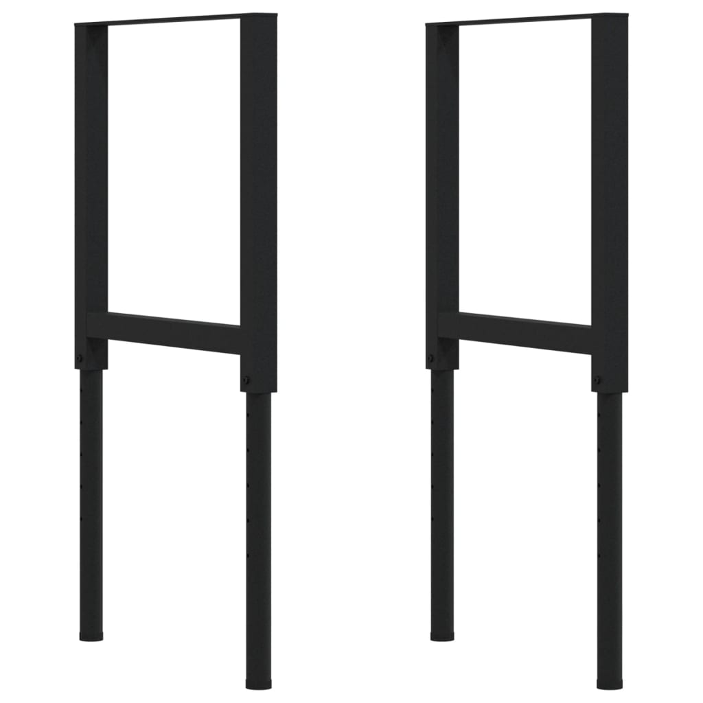 Radni stol 100x60x(73-99,5) cm od masivne bukovine pravokutni