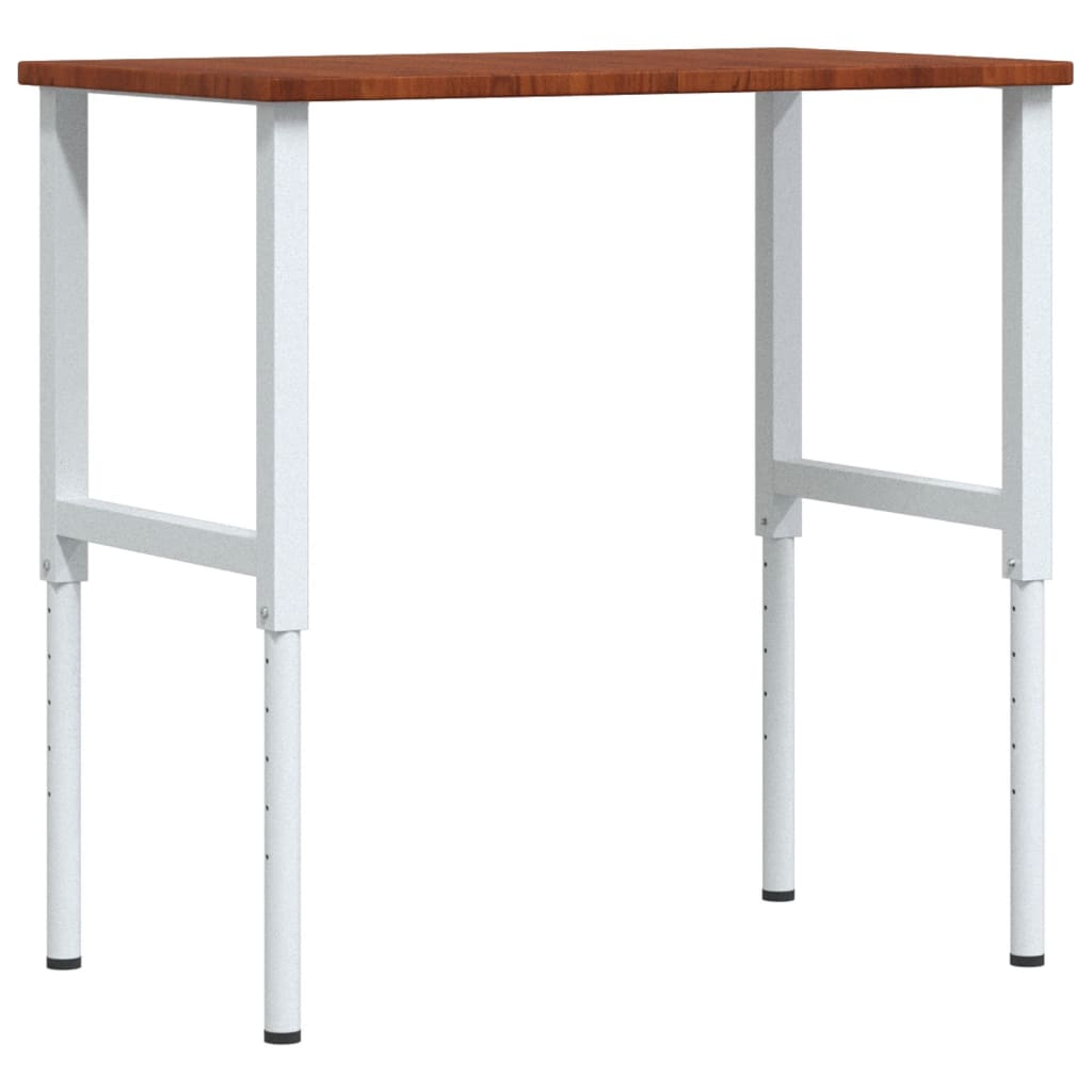 Radni stol tamnosmeđi 100x60x(71,5-98) cm drveni pravokutni