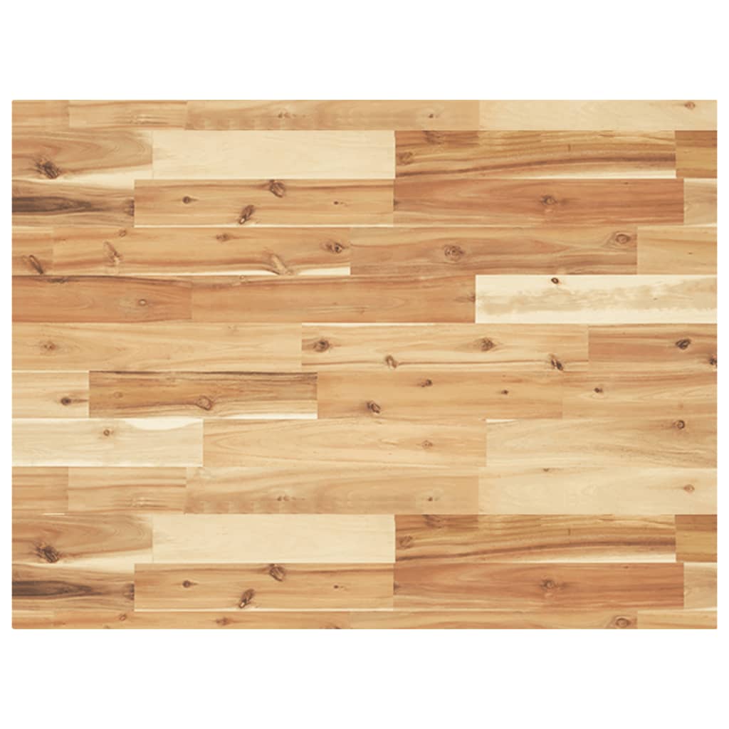 Radni stol 100x60x(73-99,5) cm masivno drvo bagrema pravokutni
