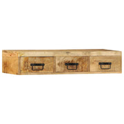 Zidni TV ormarić 100x30x19 cm Puno grubo drvo Mango