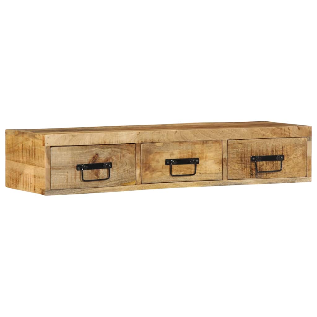 Zidni TV ormarić 100x30x19 cm Puno grubo drvo Mango