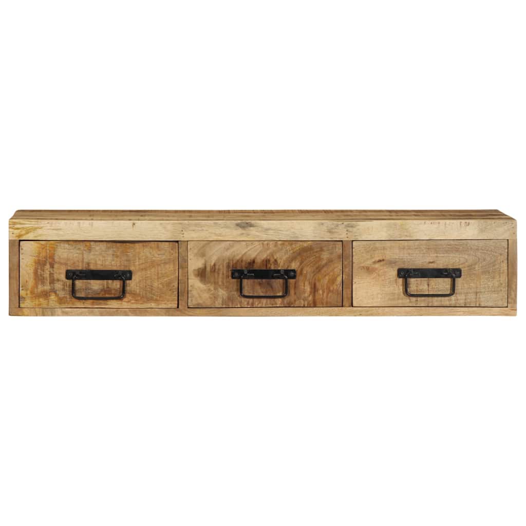 Zidni TV ormarić 100x30x19 cm Puno grubo drvo Mango