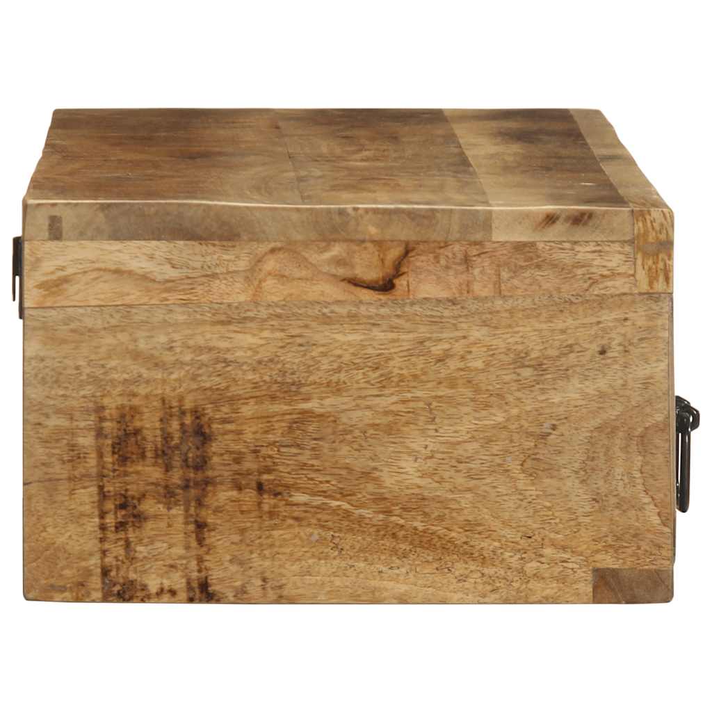 Zidni TV ormarić 100x30x19 cm Puno grubo drvo Mango