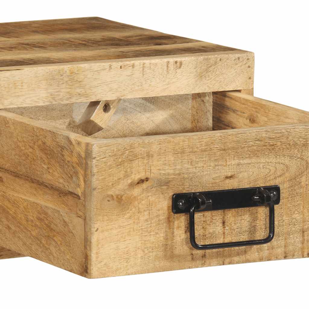 Zidni TV ormarić 100x30x19 cm Puno grubo drvo Mango