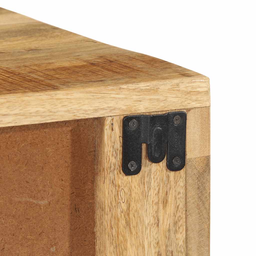 Zidni TV ormarić 100x30x19 cm Puno grubo drvo Mango