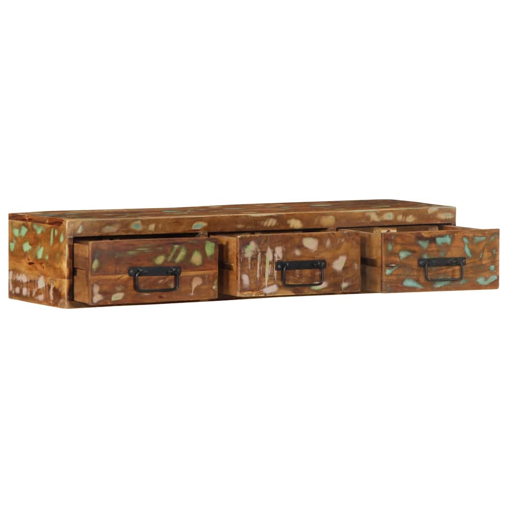 Zidni TV ormarić 100x30x19 cm Obrađeno puno drvo