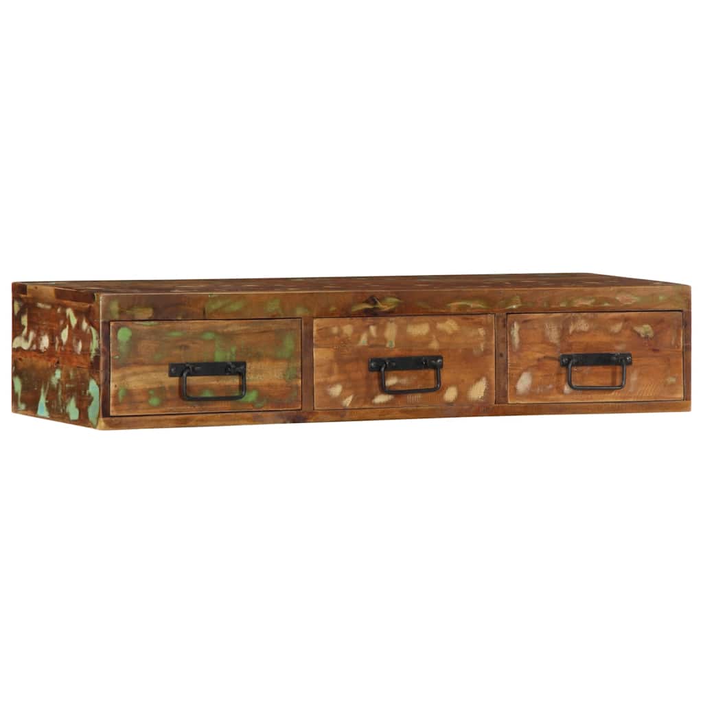 Zidni TV ormarić 100x30x19 cm Obrađeno puno drvo