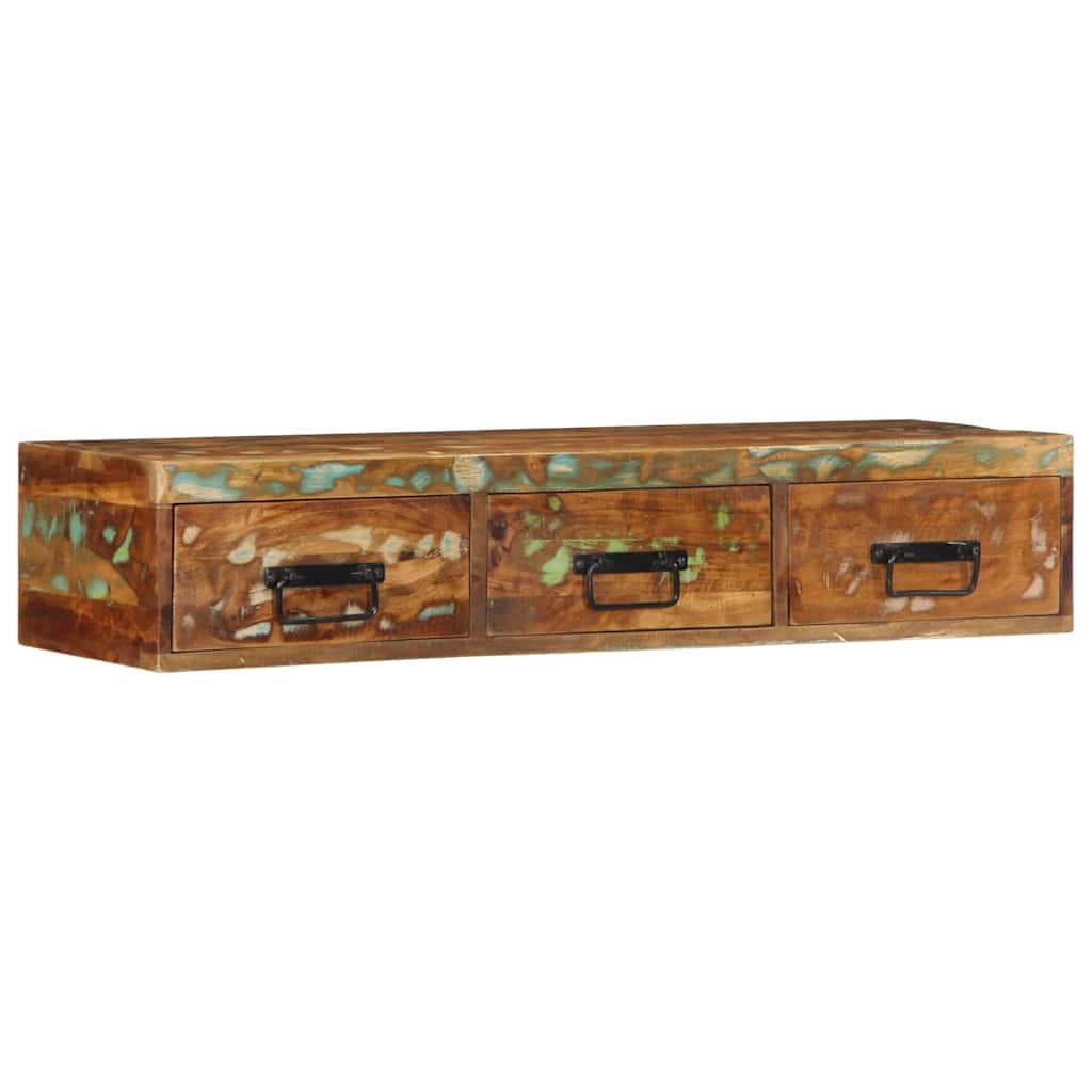 Zidni TV ormarić 100x30x19 cm Obrađeno puno drvo