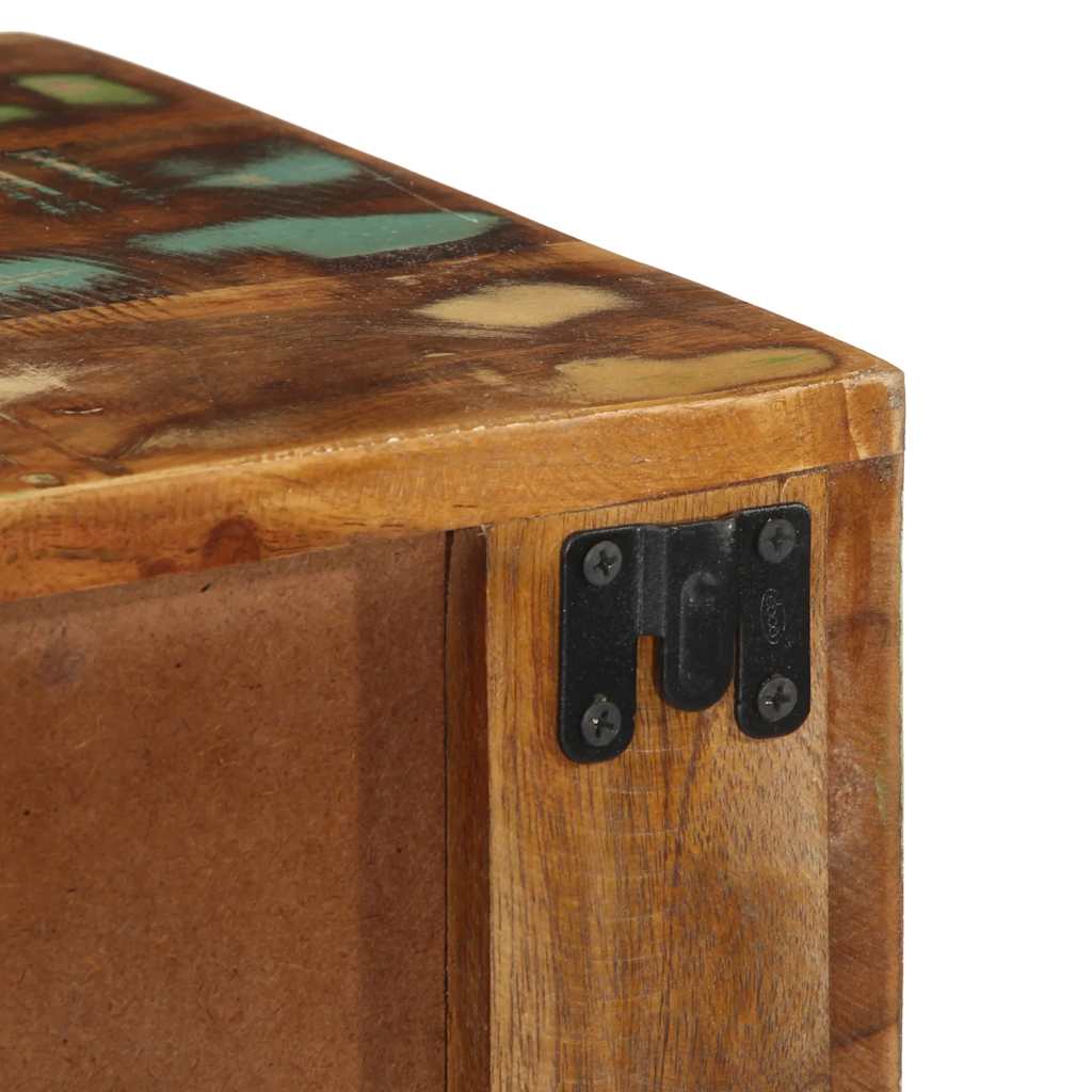 Zidni TV ormarić 100x30x19 cm Obrađeno puno drvo