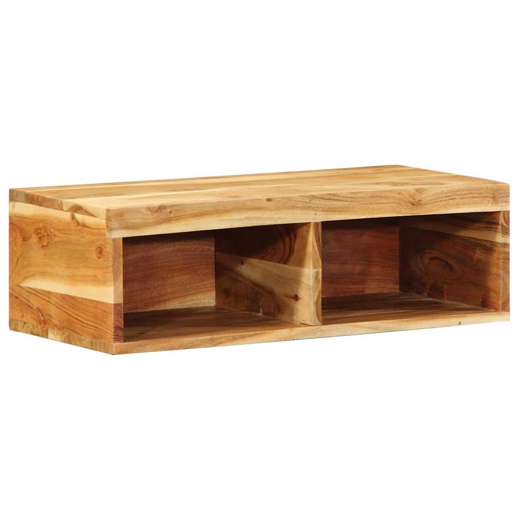 Zidni TV ormarić 60x30x19 cm puno drvo bagrem