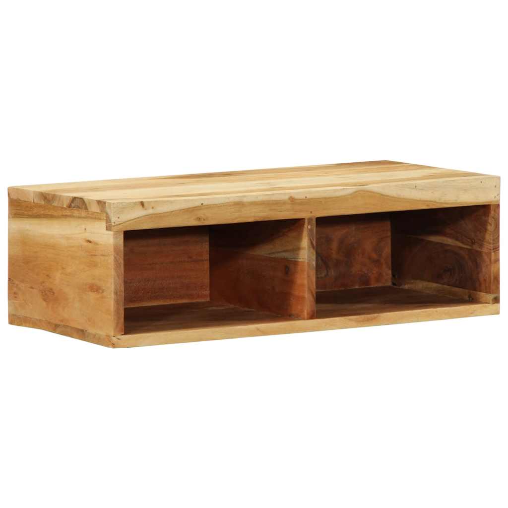 Zidni TV ormarić 60x30x19 cm puno drvo bagrem