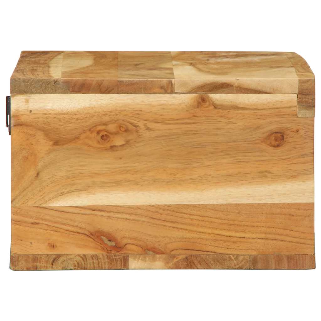 Zidni TV ormarić 60x30x19 cm puno drvo bagrem