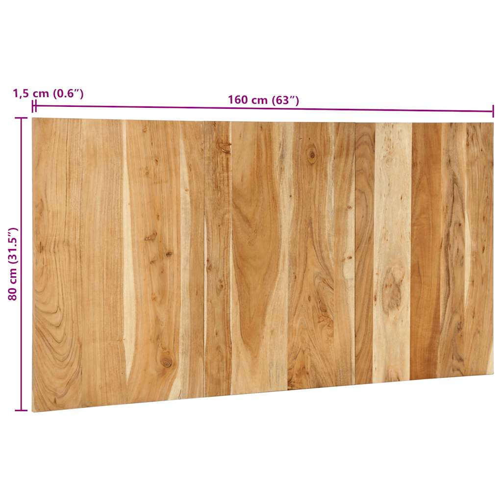 Uzglavlje 160 cm puno drvo bagrem