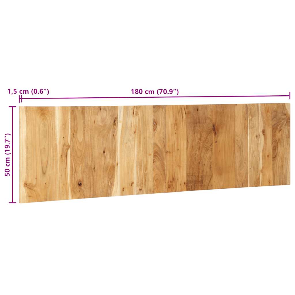 Uzglavlje 180 cm puno drvo bagrem