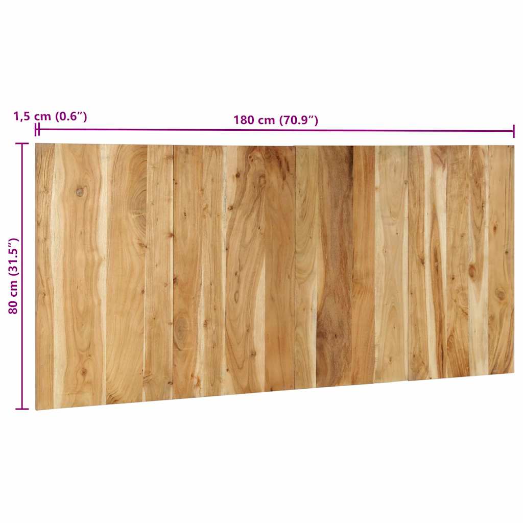 Uzglavlje 180 cm puno drvo hrast