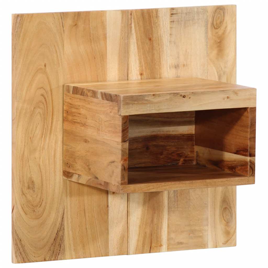 Noćni ormarić 50x27x50 cm puno drvo bagrem