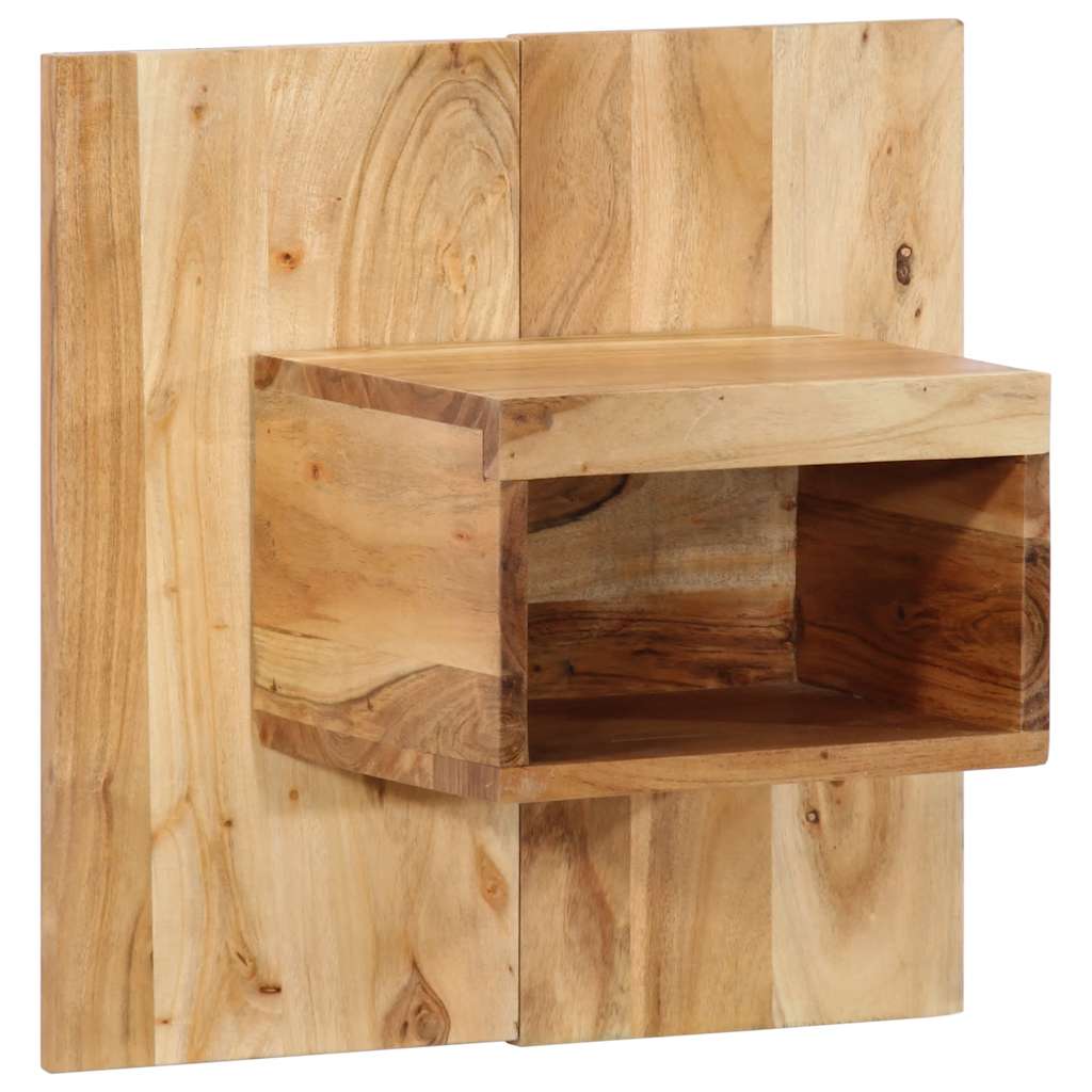 Noćni ormarić 50x27x50 cm puno drvo bagrem