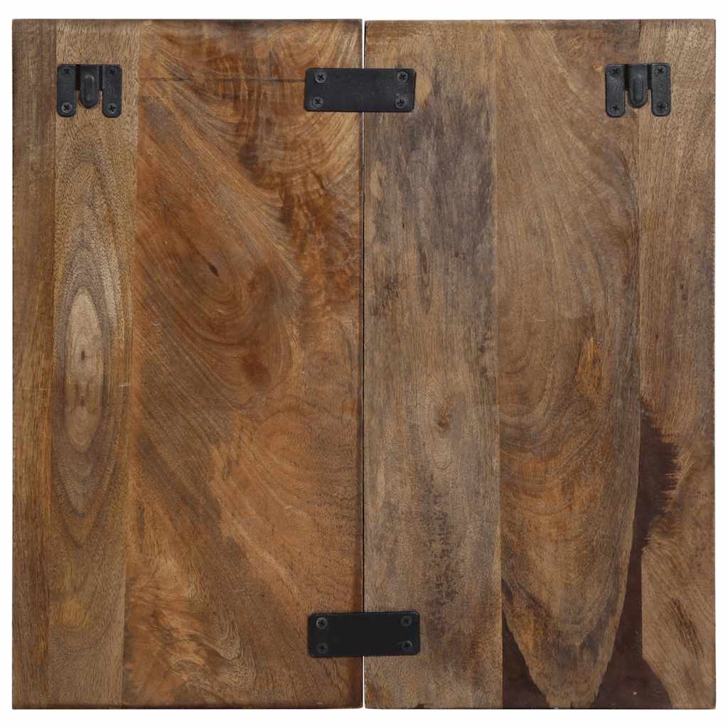 Noćni ormarić Višebojni 50x27x50 cm puno drvo, reciklirano