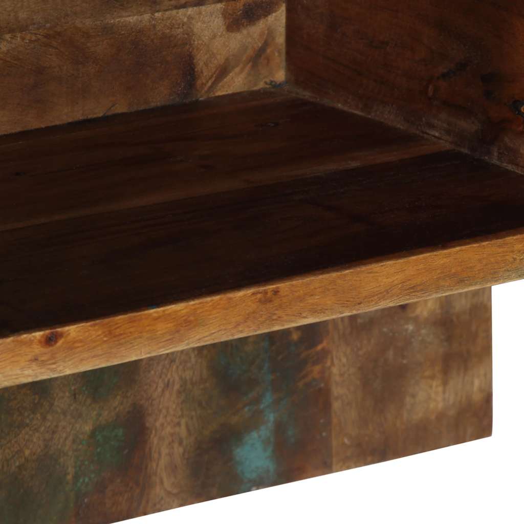 Noćni ormarić Višebojni 50x27x50 cm puno drvo, reciklirano