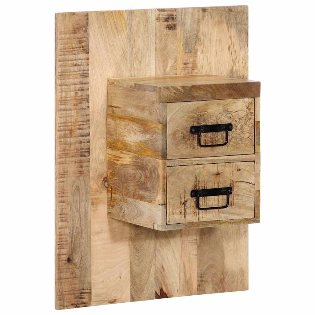 Noćni ormarić 60x32x80 cm Puno grubo drvo Mango
