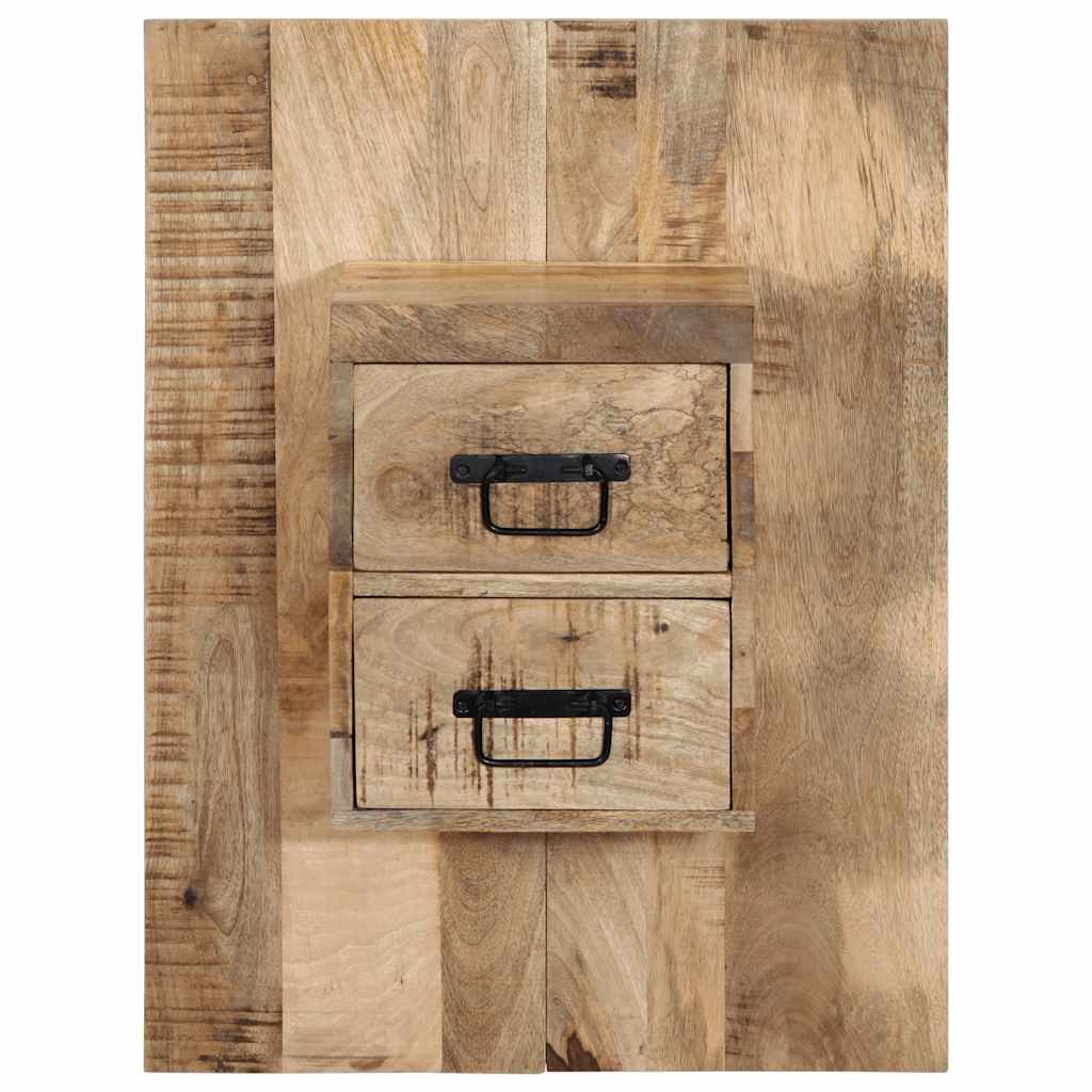 Noćni ormarić 60x32x80 cm Puno grubo drvo Mango