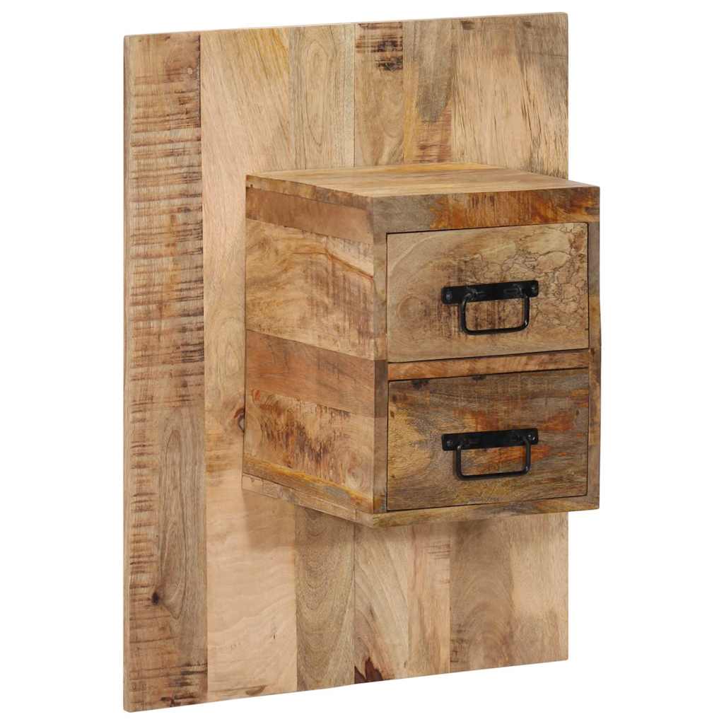 Noćni ormarić 60x32x80 cm Puno grubo drvo Mango