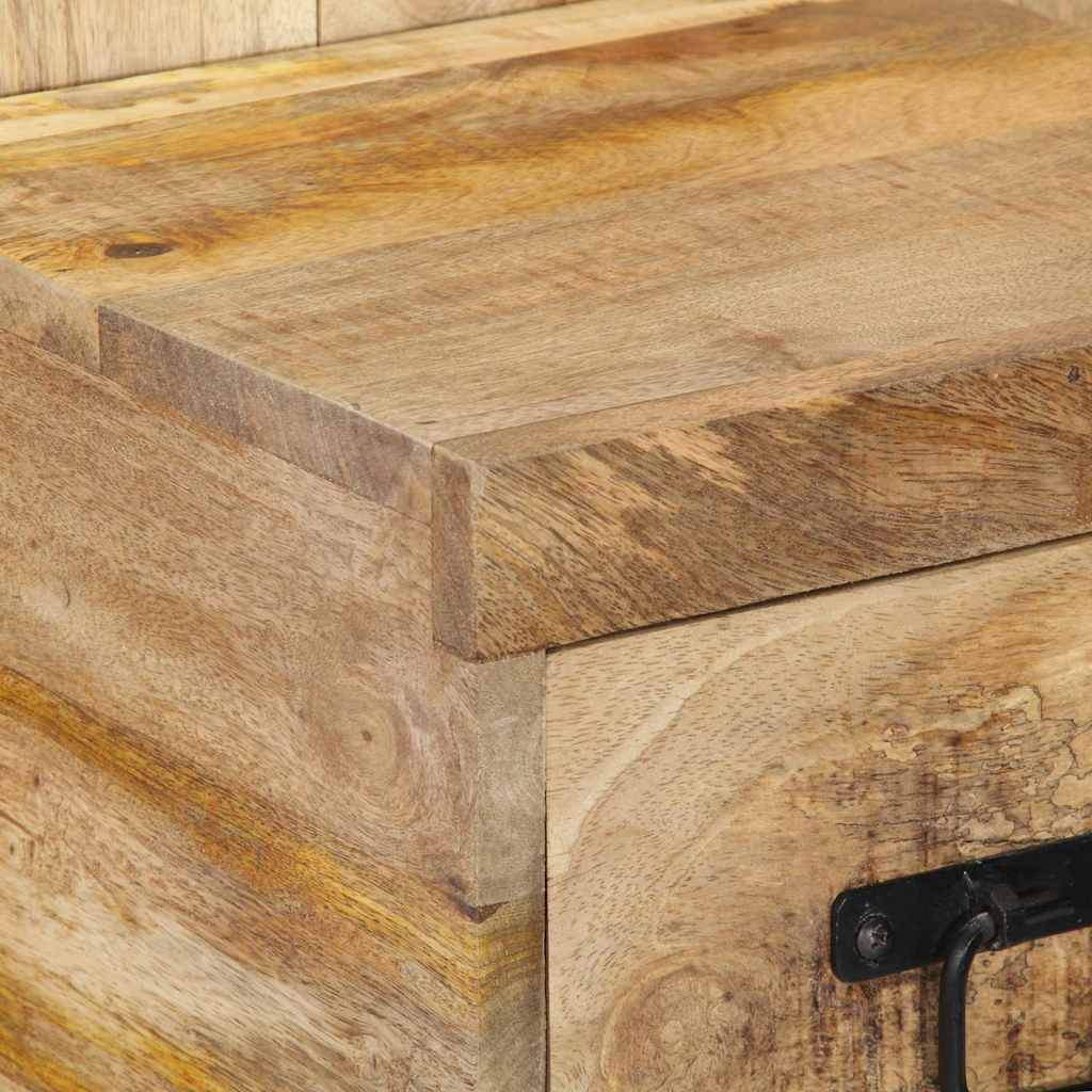 Noćni ormarić 60x32x80 cm Puno grubo drvo Mango