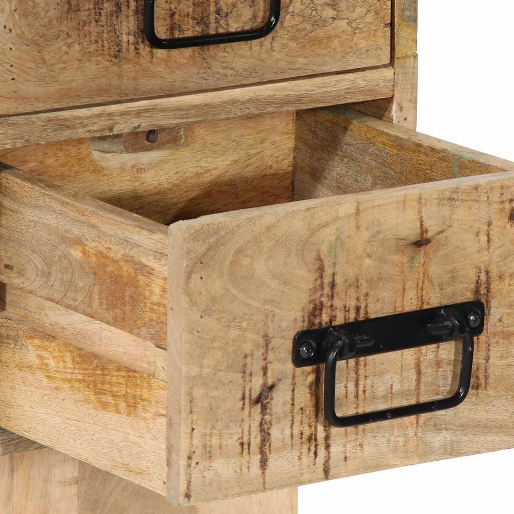 Noćni ormarić 60x32x80 cm Puno grubo drvo Mango