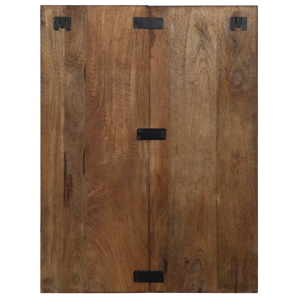 Noćni ormarić Višebojni 60x32x80 cm puno drvo, reciklirano