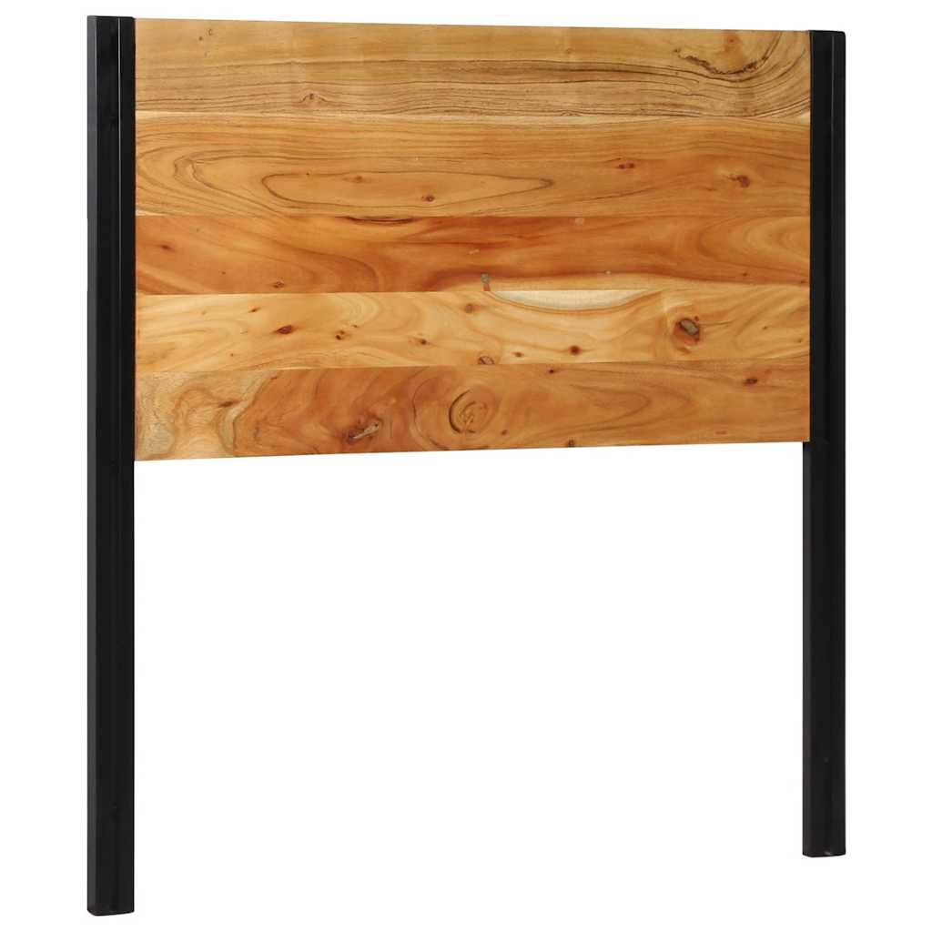 Uzglavlje 100 cm Puno drvo bagrem i željezo