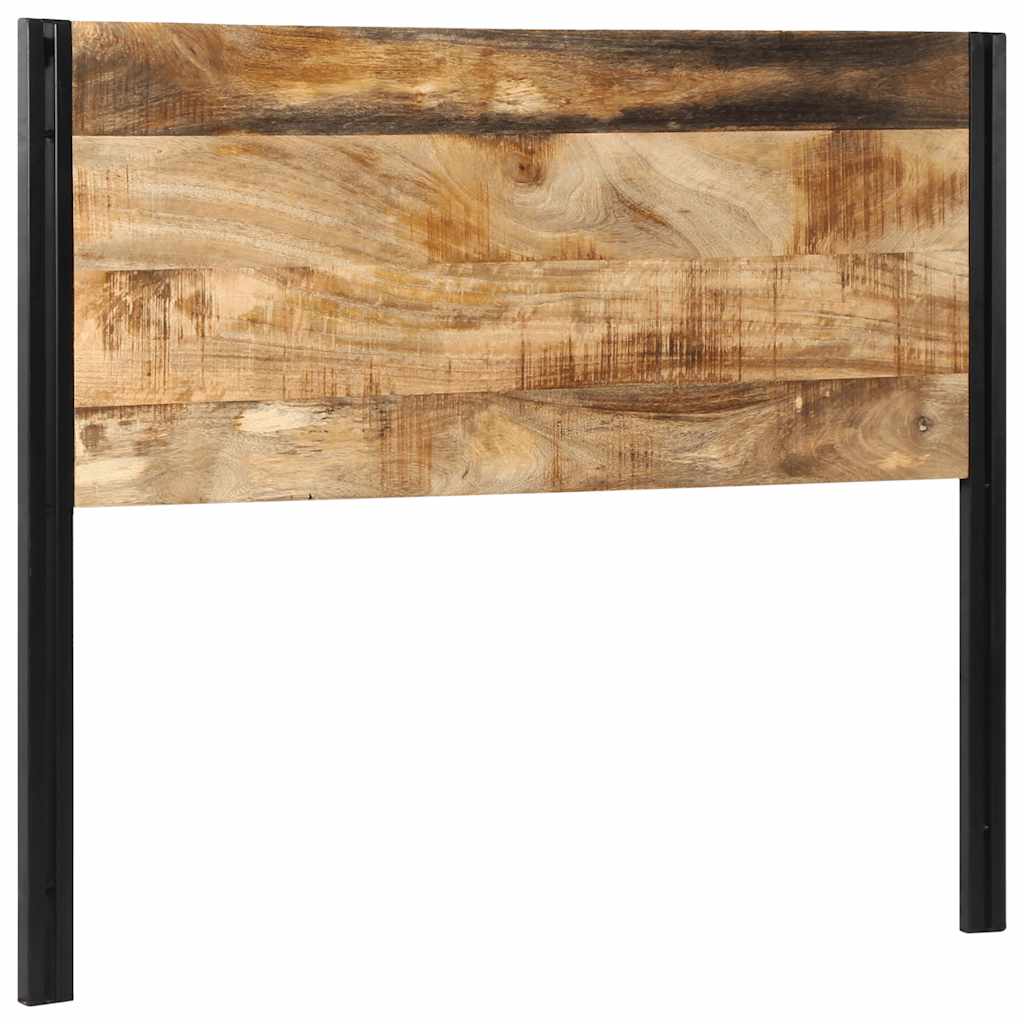 Uzglavlje 120 cm Puno drvo Mango i željezo