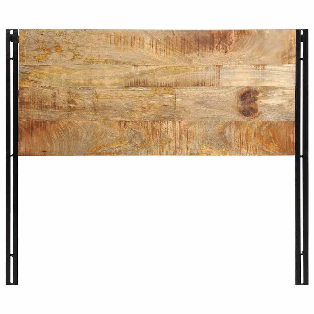 Uzglavlje 120 cm Puno drvo Mango i željezo